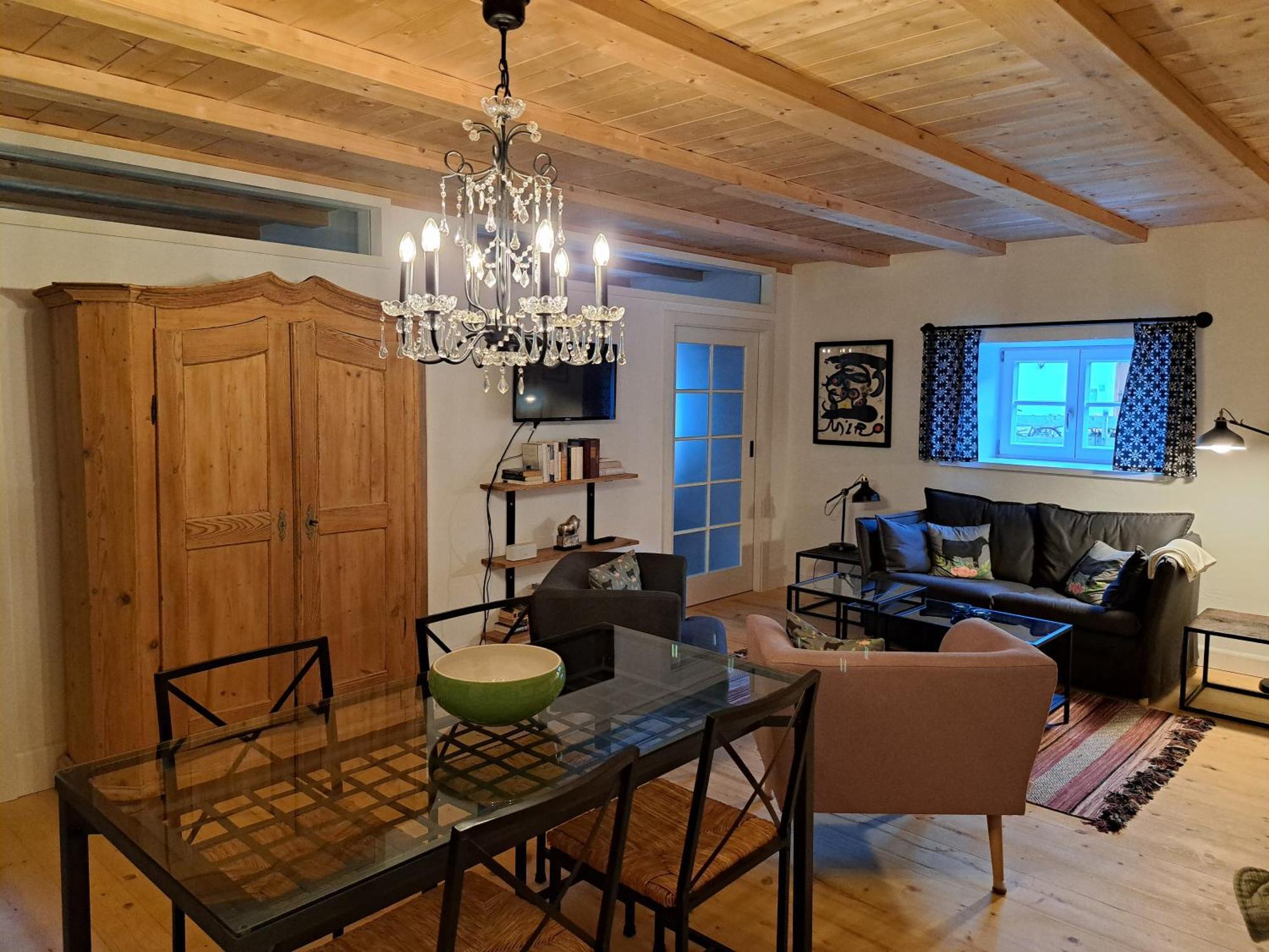 Neu! Ferienwohnungen Im Lueftlmalereck, Hennalahaus Oberammergau Exteriör bild