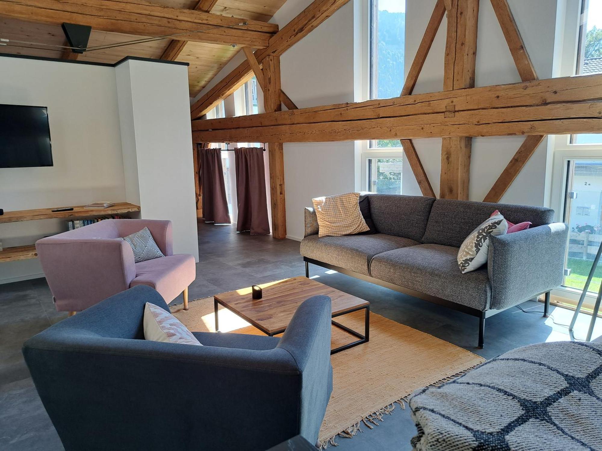 Neu! Ferienwohnungen Im Lueftlmalereck, Hennalahaus Oberammergau Exteriör bild